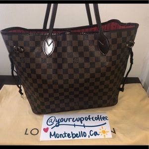 Louis Vuitton Neverfull MM Damier Ebene